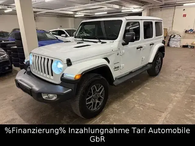 Gebraucht Jeep Wrangler Sahara 200 PS (147 kW) 2019 Weiß SUV