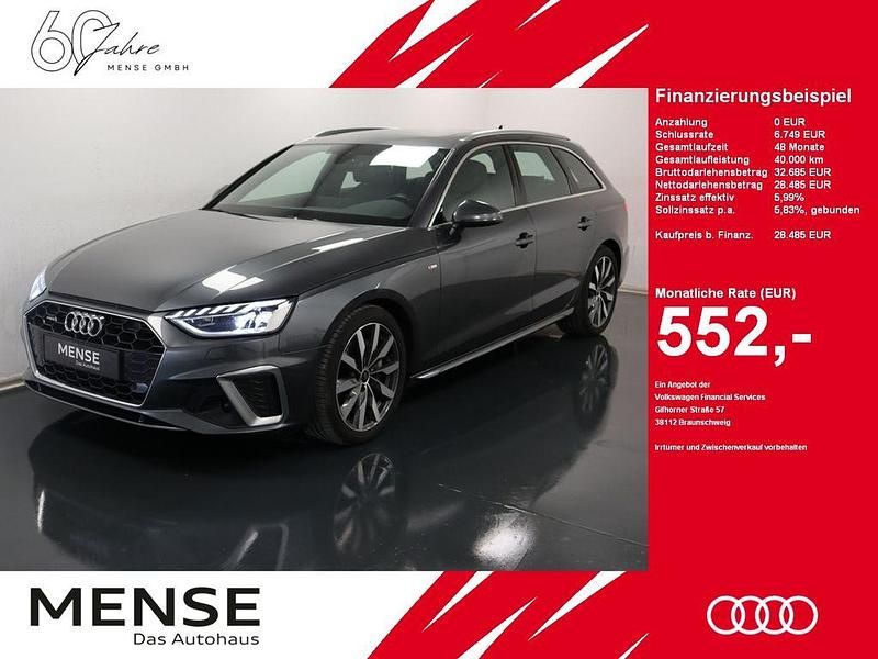 Gebraucht Audi A4 S-Line 204 PS (150 kW) 2021 Daytonagrau Kombi