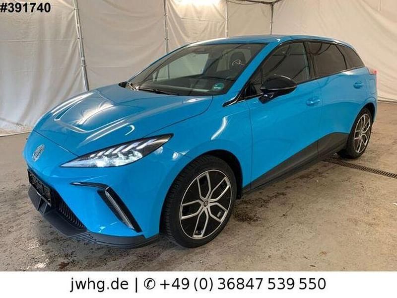 Blau Gebraucht 2023 MG MG4 EV Luxury Kleinwagen | 18.350 € (Guter Preis) - Bild 1/4