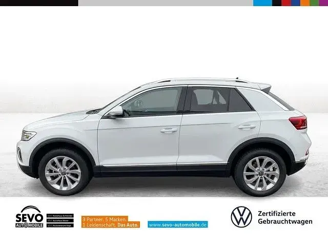 Gebraucht VW T-Roc Style 150 PS (110 kW) 2025 Weiß SUV