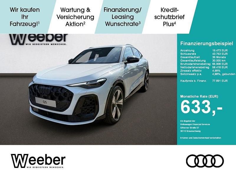 Weiß Gebraucht 2025 Audi Q5 Sportback Edition .1 SUV | 77.891 € - Bild 1/4