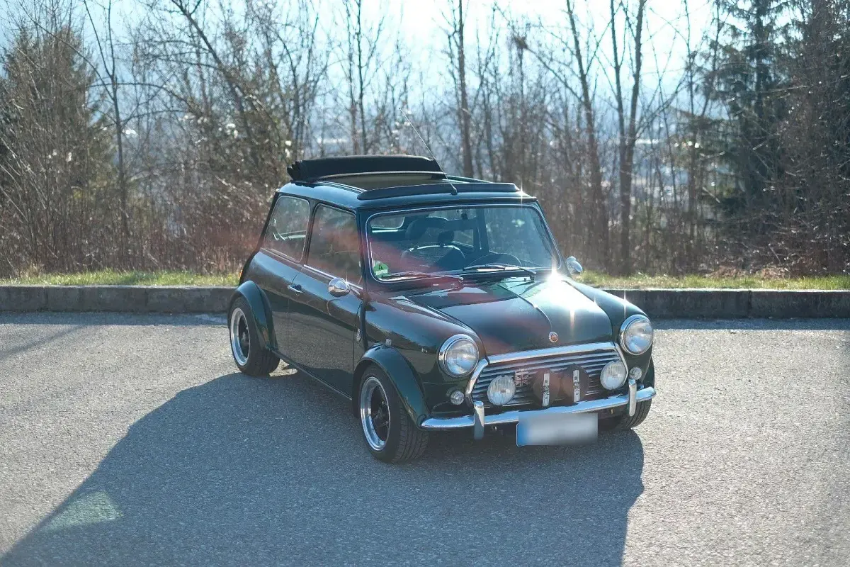Używany Mini Cooper 63 KM (46 kW) 2000 Zielony Hatchback