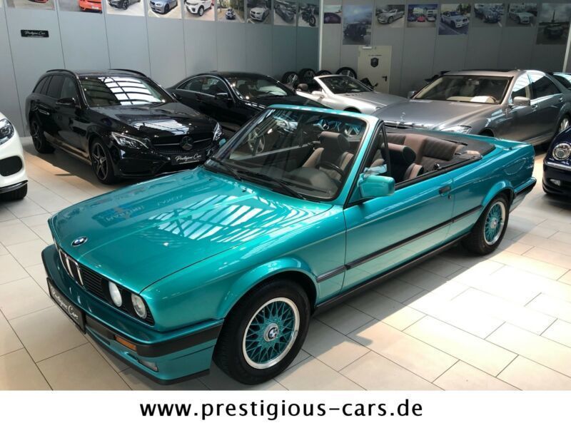 Gebraucht BMW 318 Cabriolet Performance 113 PS (83 kW) 1991 Grün Cabrio