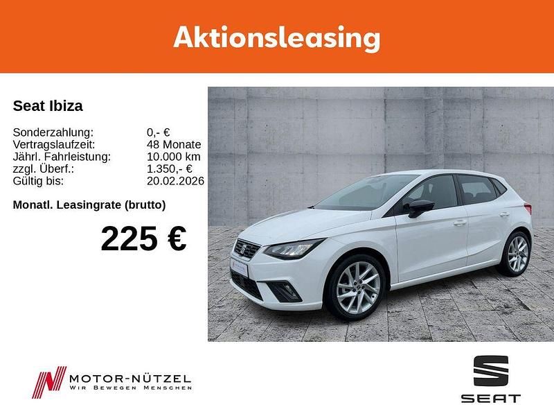 Neu Seat Ibiza FR 116 PS (85 kW) 2025 Weiß Limousine