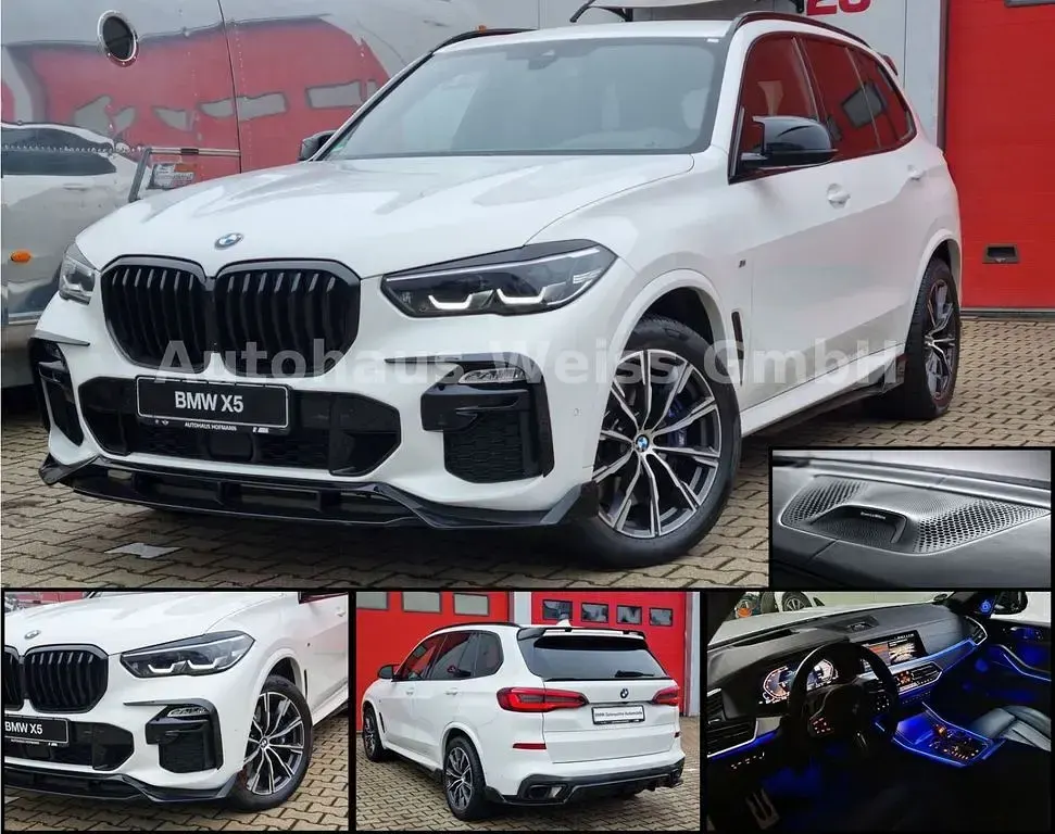 Brugt BMW X5 Performance 340 HK (250 kW) 2021 Hvid SUV