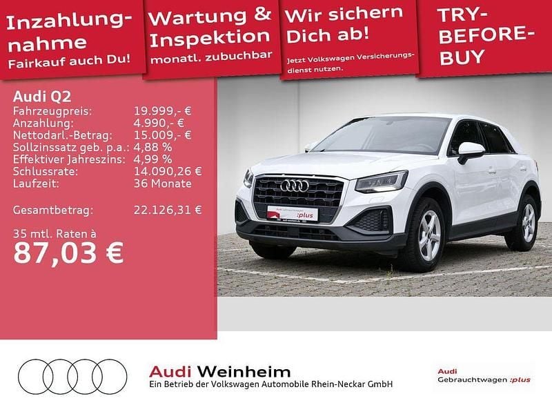 Ibisweiß Gebraucht 2023 Audi Q2 Comfort SUV | 19.999 € (Superpreis) - Bild 1/3