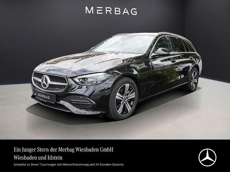 Obsidianschwarz Gebraucht 2022 Mercedes C300 Avantgarde Kombi | 34.790 € (Fairer Preis) - Bild 1/4
