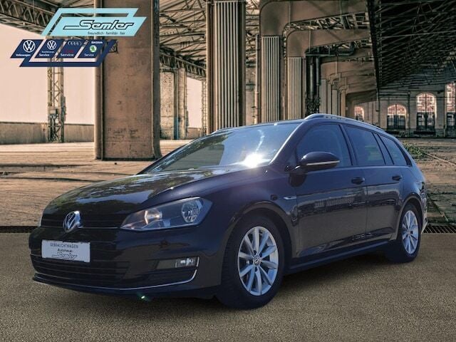 Schwarz Gebraucht 2015 VW Golf VII LOUNGE Kombi | 13.900 € (Fairer Preis) - Bild 1/4
