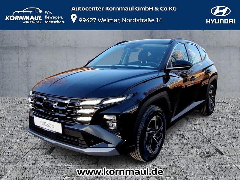 Abyss black Gebraucht 2024 Hyundai Tucson Select SUV | 30.708 € (Superpreis) - Bild 1/4