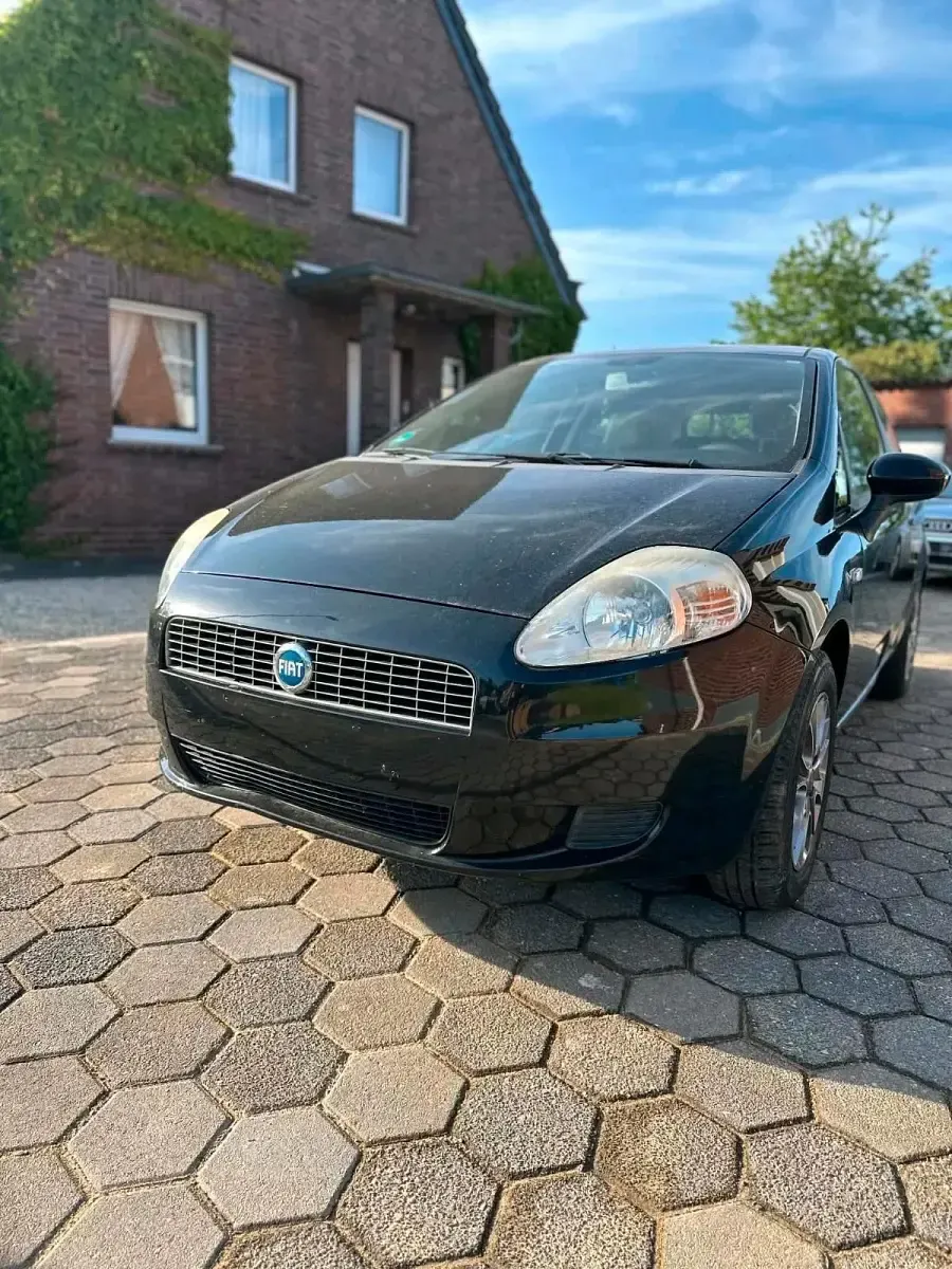 Gebraucht Fiat Punto 2007 Schwarz Kleinwagen