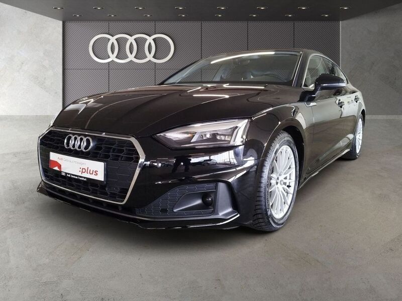 Schwarz Gebraucht 2022 Audi A5 Sportback Limousine | 28.950 € (Superpreis) - Bild 1/2
