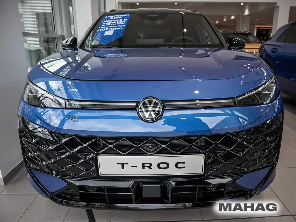 Neu VW T-Roc R-line 150 PS (110 kW) 2026 Blau SUV