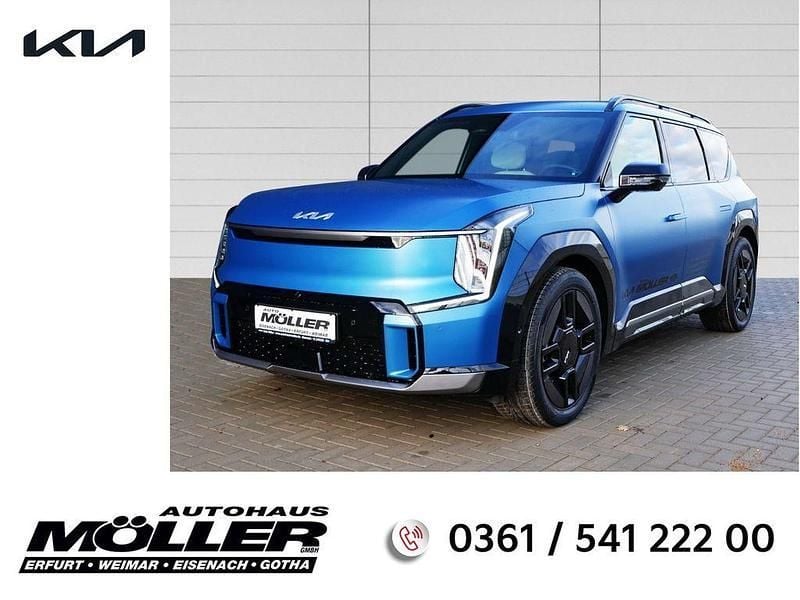 Ocean blue matt Neu 2025 Kia EV9 GT-Line SUV | 71.489 € (Guter Preis) - Bild 1/4