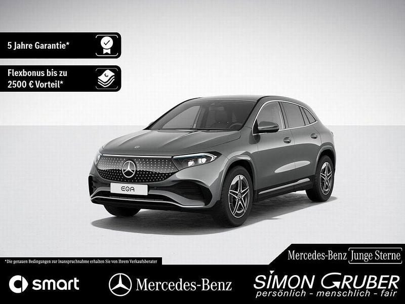 lack mountaingrau Gebraucht 2024 Mercedes EQA250+ AMG line SUV | 38.350 € (Guter Preis) - Bild 1/4