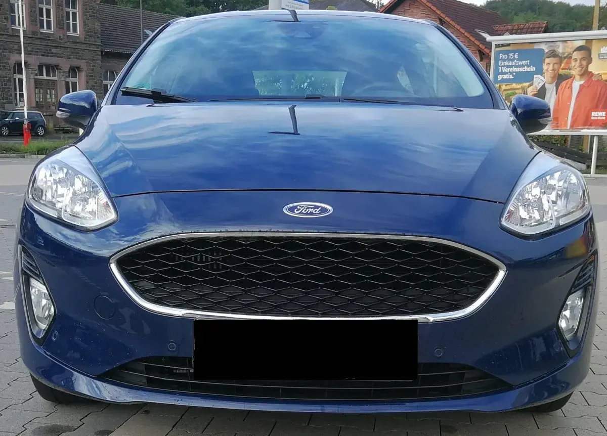Gebraucht Ford Fiesta 100 PS (73 kW) 2017 Blau Kleinwagen