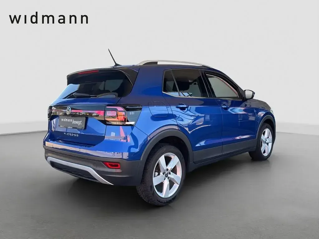 Usado VW T-Cross Style 110 CV (80 kW) 2021 Azul SUV