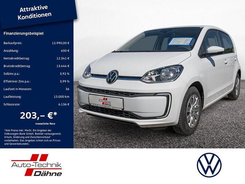 Weiß Gebraucht 2021 VW e-up! move up! Kleinwagen | 12.990 € (Fairer Preis) - Bild 1/4