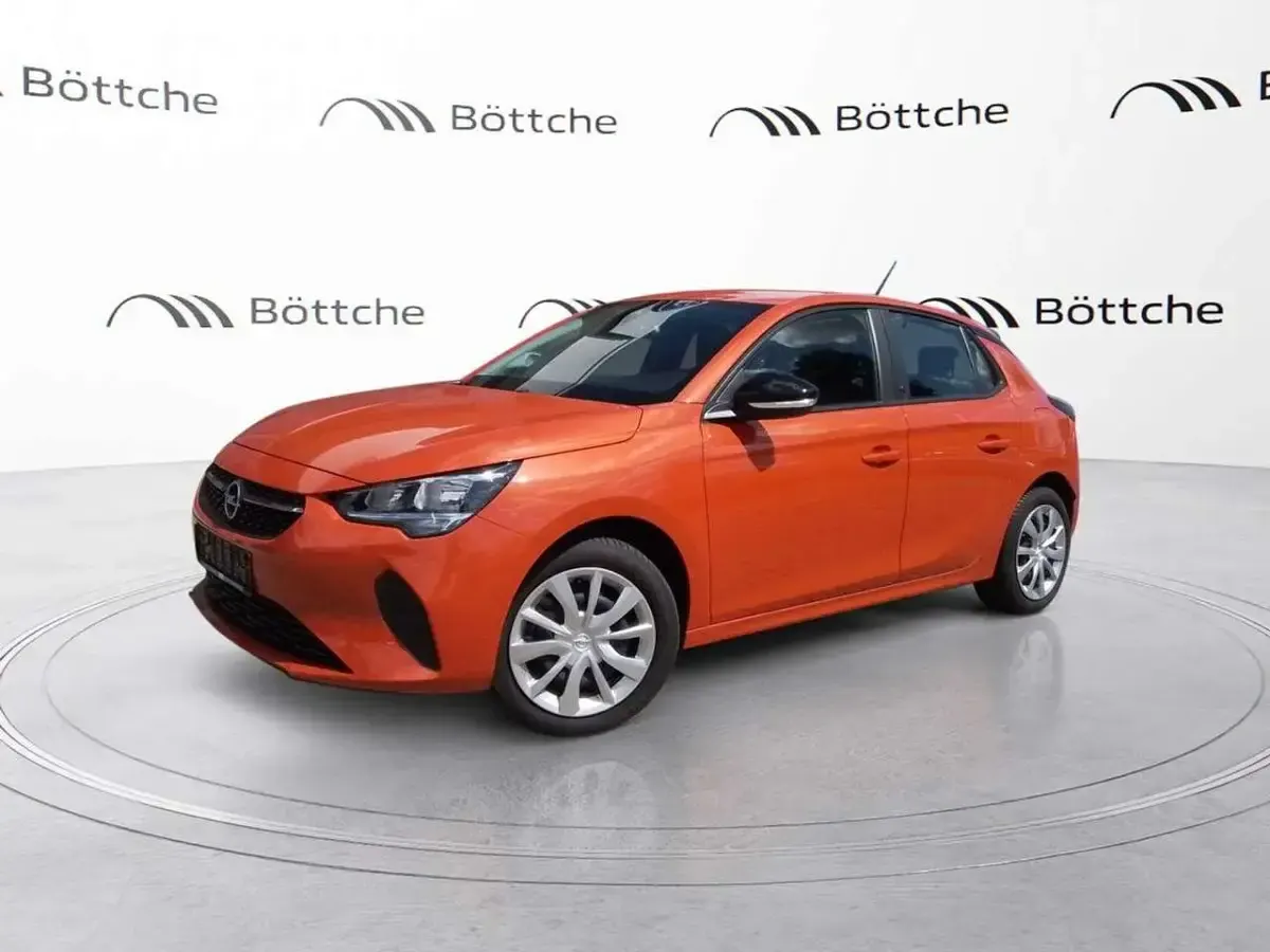 Gebraucht Opel Corsa-e Edition 100 kW (136 PS) 2022 Power orange/dynamik orange Kleinwagen