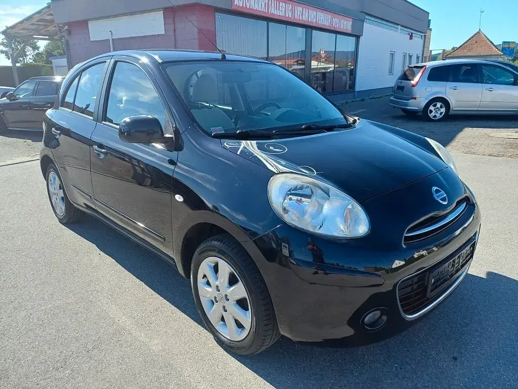 Gebraucht Nissan Micra 80 PS (58 kW) 2012 Schwarz Kleinwagen