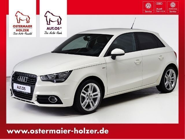 Weiß Gebraucht 2012 Audi A1 Sportback S-Line Kleinwagen | 14.960 € (Etwas zu teuer) - Bild 1/4