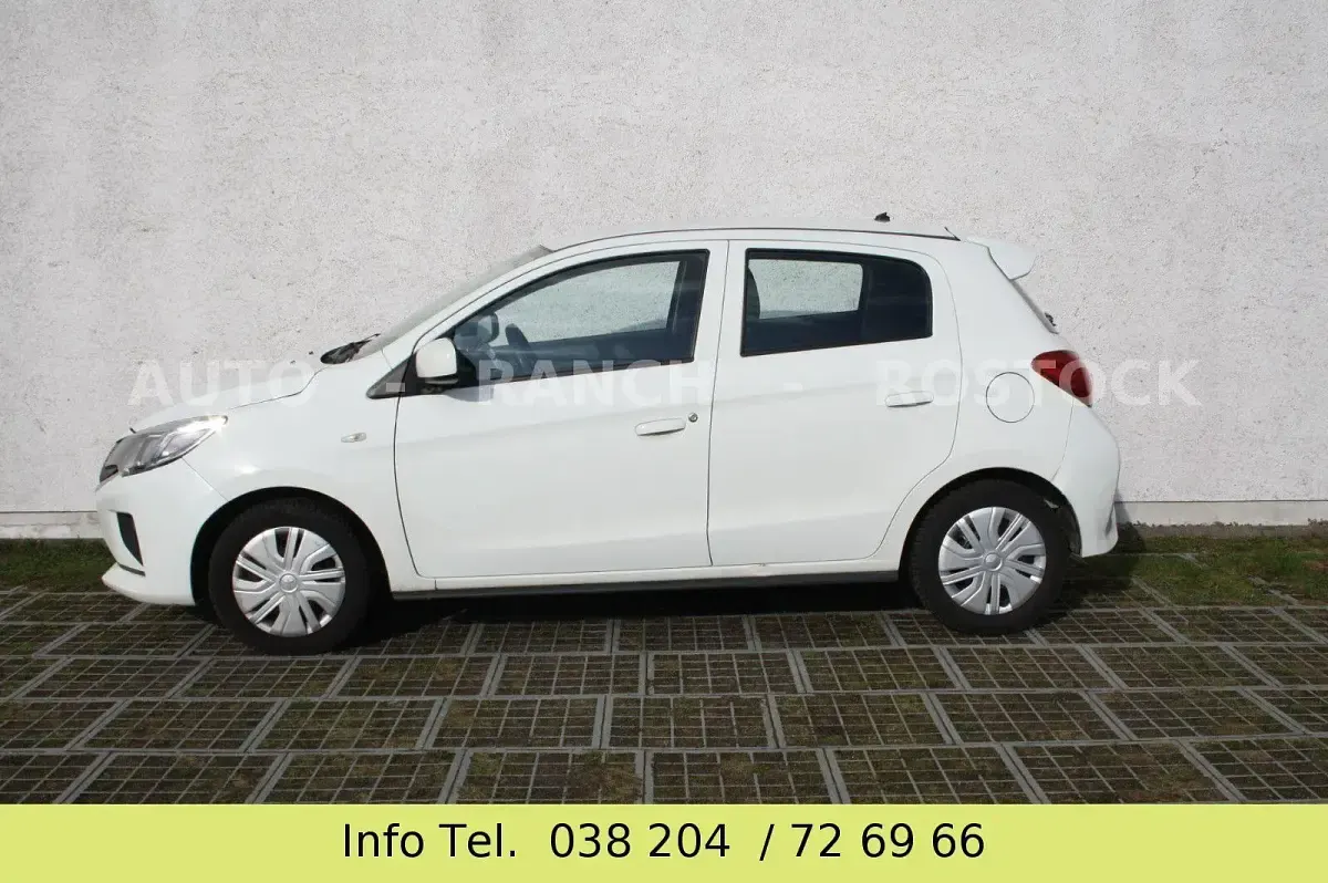 Gebraucht Mitsubishi Space Star 71 PS (52 kW) 2020 Weiß Kleinwagen