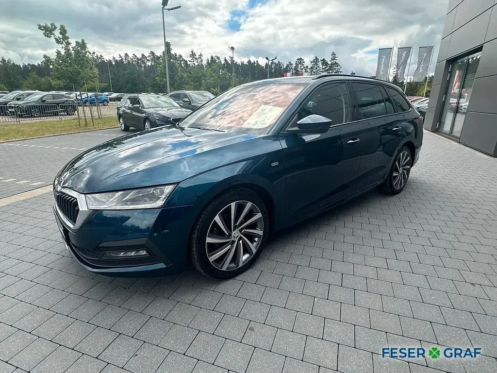 Gebraucht Skoda Octavia 150 PS (110 kW) 2023 Blau Kombi