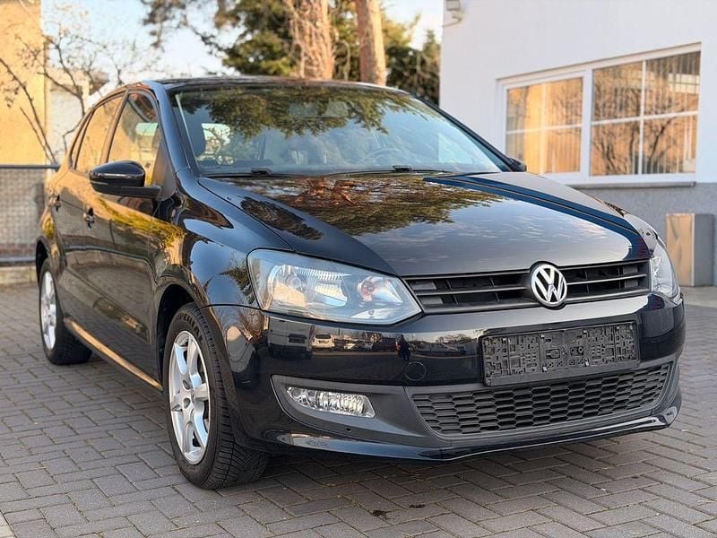 Gebraucht VW Polo Trendline 60 PS (44 kW) 2013 Schwarz Kleinwagen