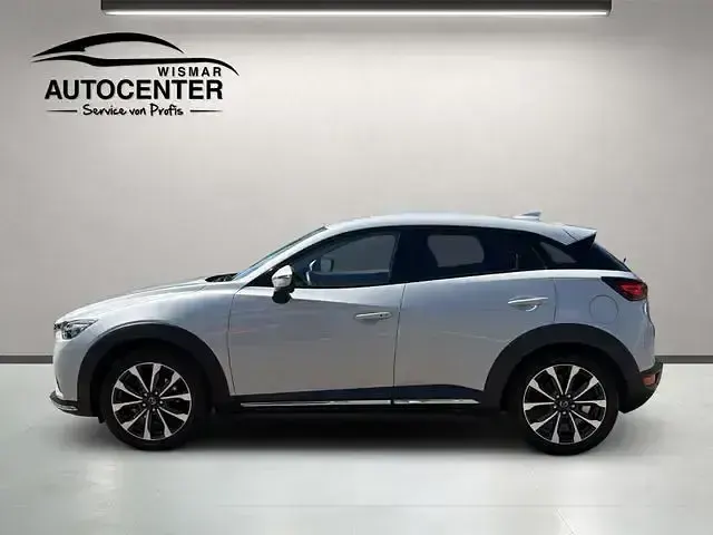 Gebraucht Mazda CX-3 Sports-Line 121 PS (88 kW) 2019 Weiss SUV