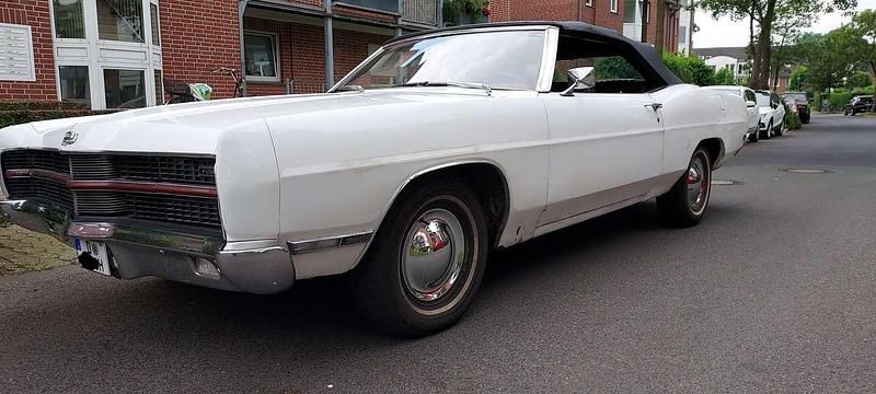 Weiß Gebraucht 1969 Ford Galaxie XL Cabrio | 16.000 € - Bild 1/4