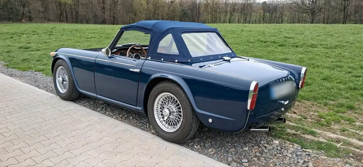 Gebraucht Triumph TR4 104 PS (76 kW) 1967 Blau Cabrio