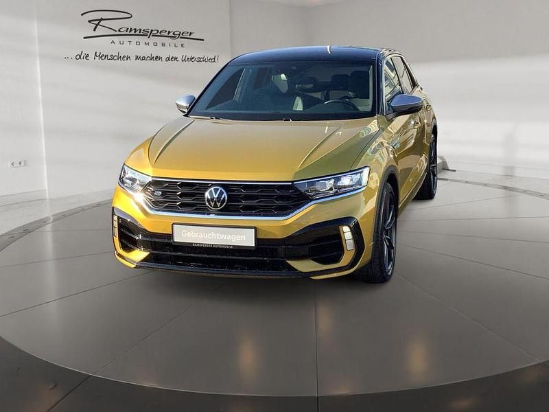 Gebraucht VW T-Roc R 300 PS (220 kW) 2021 Gelb (kurkumagelb metallic schwarz) SUV