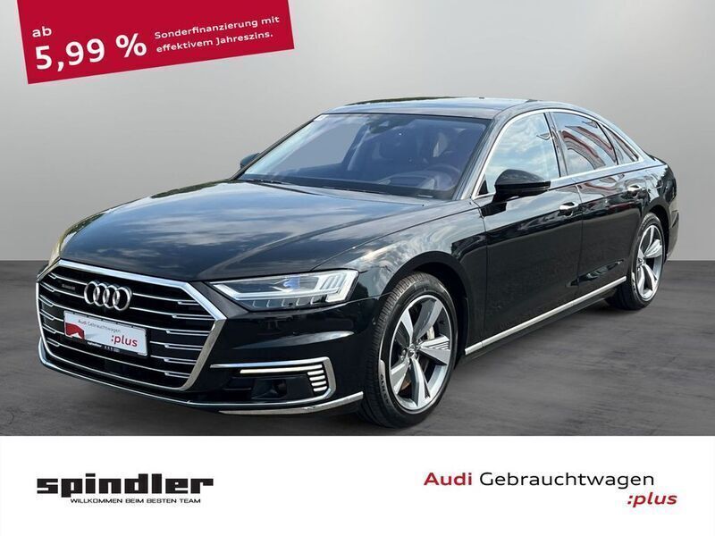 Mythosschwarz metallic Gebraucht 2020 Audi A8 Premium Limousine | 54.880 € (Fairer Preis) - Bild 1/4