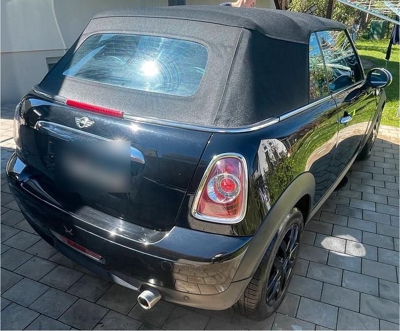Brugt Mini Cooper Cabriolet 72 HK (52 kW) 2012 Sort Cabriolet