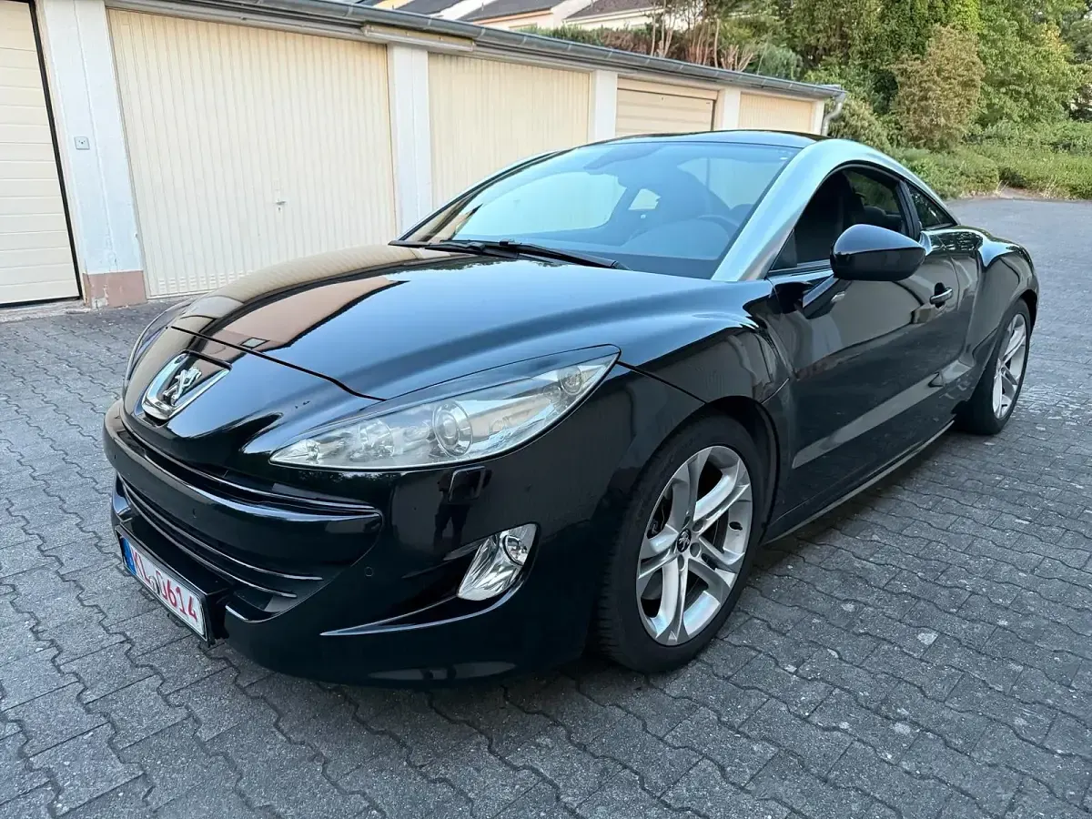Gebraucht Peugeot RCZ 200 PS (147 kW) 2010 Schwarz Coupé