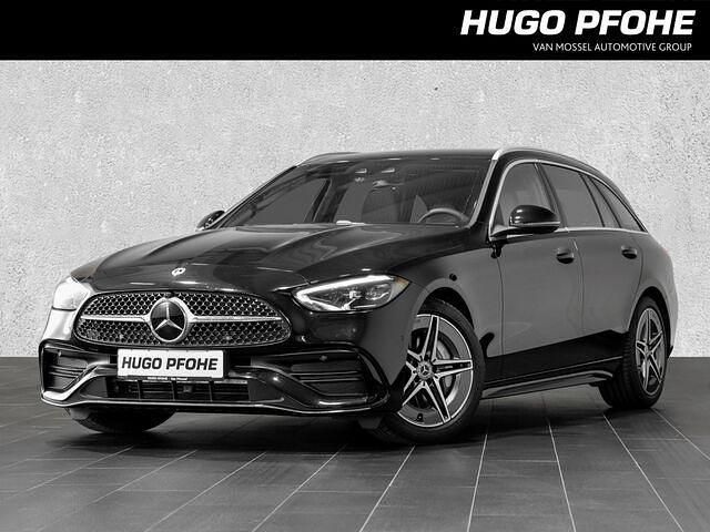 Gebraucht Mercedes C220 Advanced 197 PS (144 kW) 2024 Obsidian black metallic paint Kombi