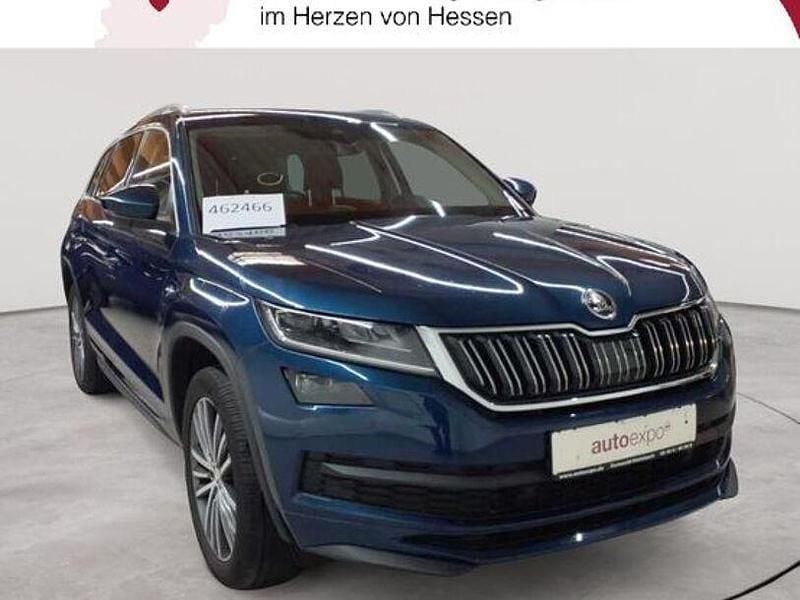 Lavablau metallic Gebraucht 2020 Skoda Kodiaq LAURIN & KLEMENT SUV | 28.990 € (Fairer Preis) - Bild 1/4