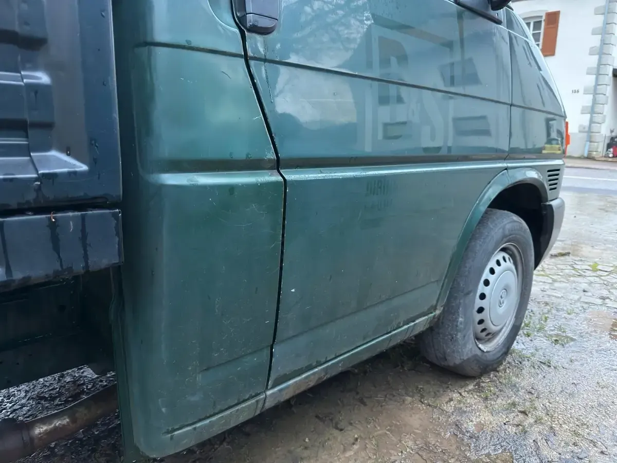 Usata VW T4 102 CV (75 kW) 2001 Verde Furgone