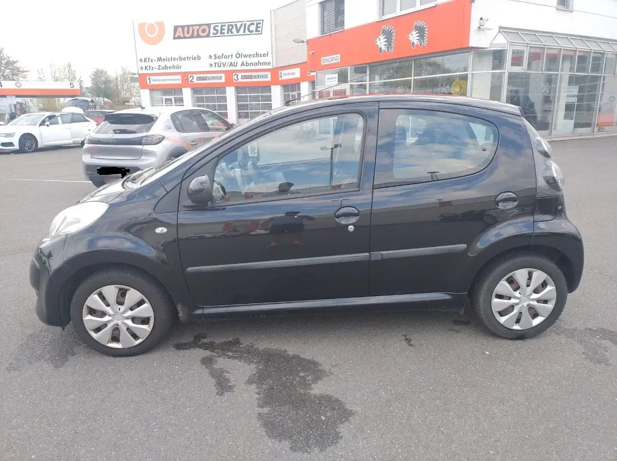 Gebraucht Citroën C1 Advance 68 PS (50 kW) 2009 Schwarz Kleinwagen