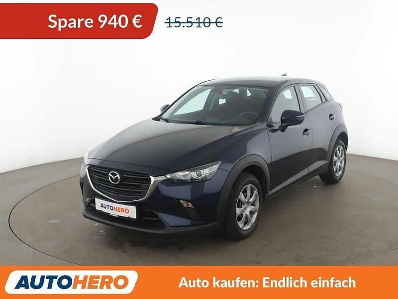 Blau Gebraucht 2019 Mazda CX-3 Prime-Line SUV | 14.570 € (Fairer Preis) - Bild 1/3
