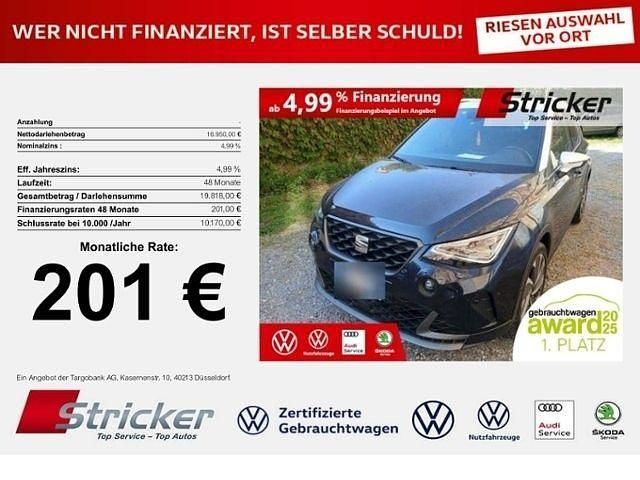Blau Gebraucht 2022 Seat Arona FR SUV | 16.949 € (Fairer Preis) - Bild 1/3