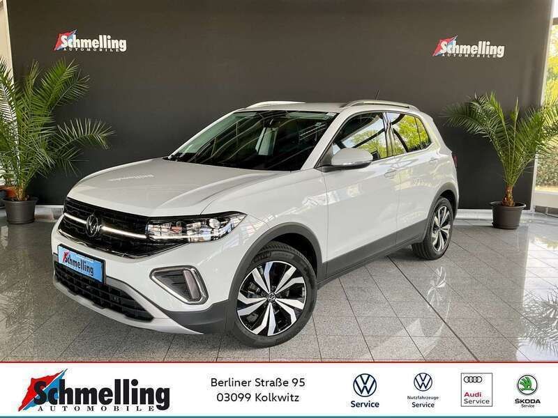 Pure white Neu 2024 VW T-Cross Style SUV | 32.490 € (Etwas zu teuer) - Bild 1/4