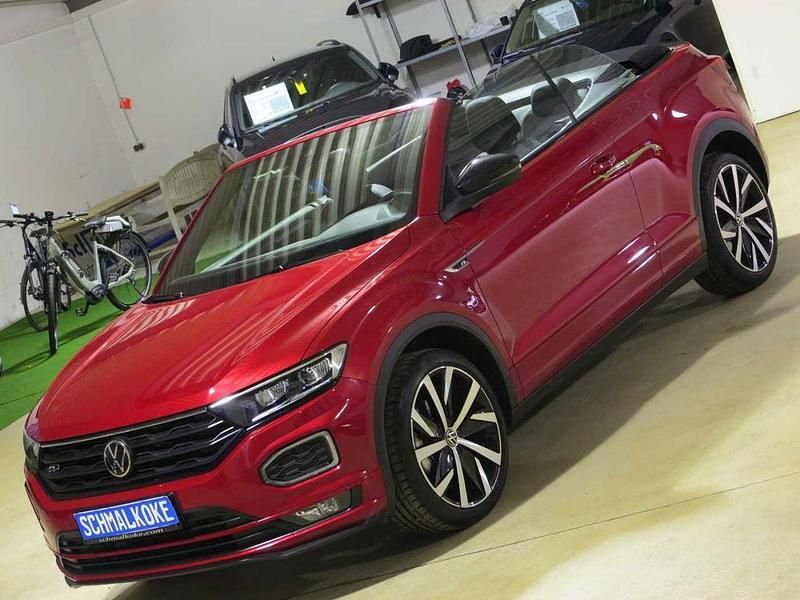 Gebraucht VW T-Roc Cabriolet R-line 150 PS (110 kW) 2021 Kings red (metallic) Cabrio