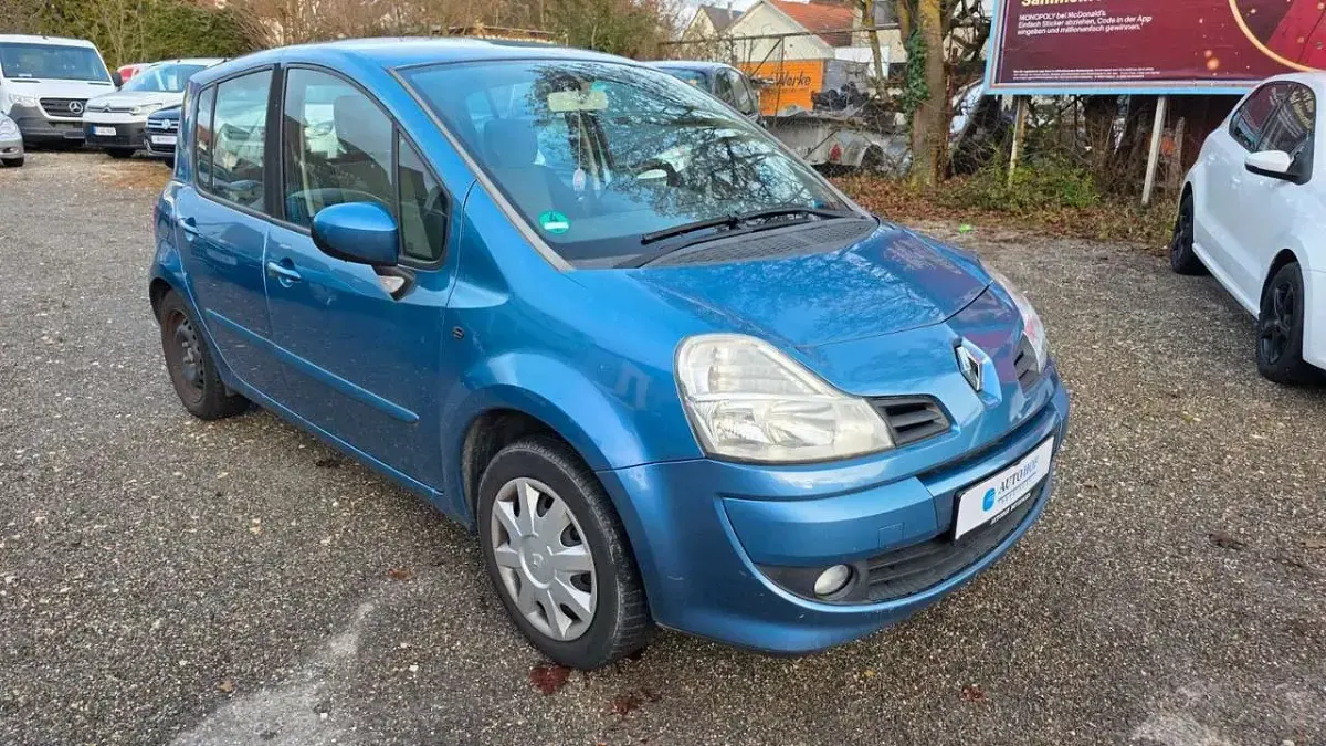 Używany Renault Modus Dynamique 101 KM (74 kW) 2009 Niebieski Minivan