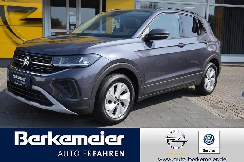 Rauchgrau (metallic) Gebraucht 2024 VW T-Cross Life SUV | 18.940 € (Guter Preis) - Bild 1/3
