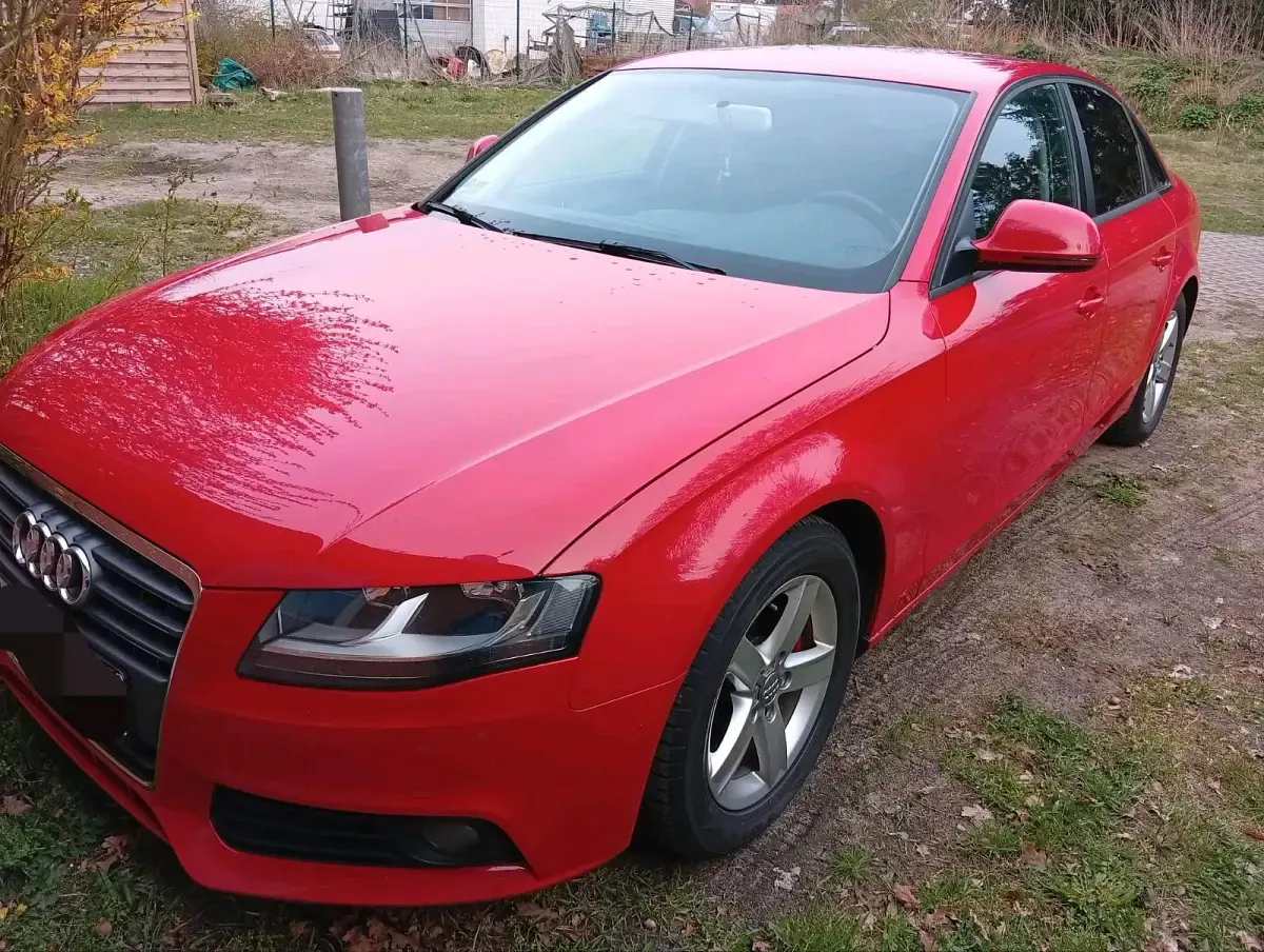 Usata Audi A4 160 CV (117 kW) 2009 Rosso Berlina