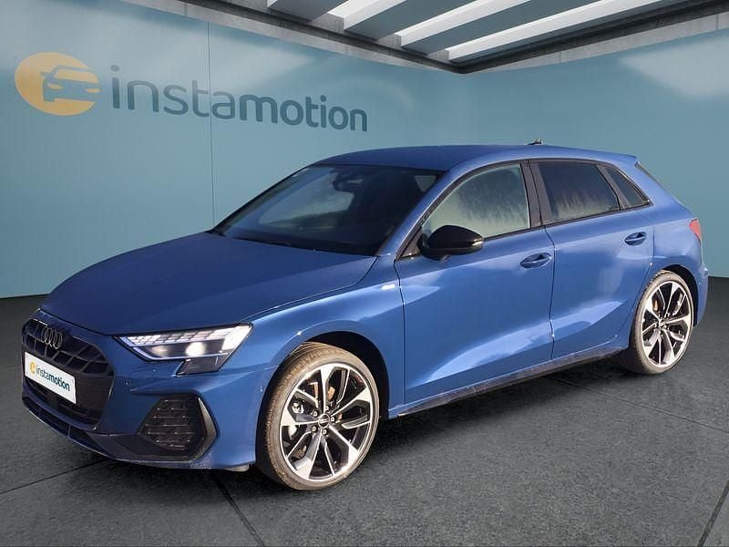 Blau Neu 2025 Audi A3 Sportback Kleinwagen | 48.399 € - Bild 1/4