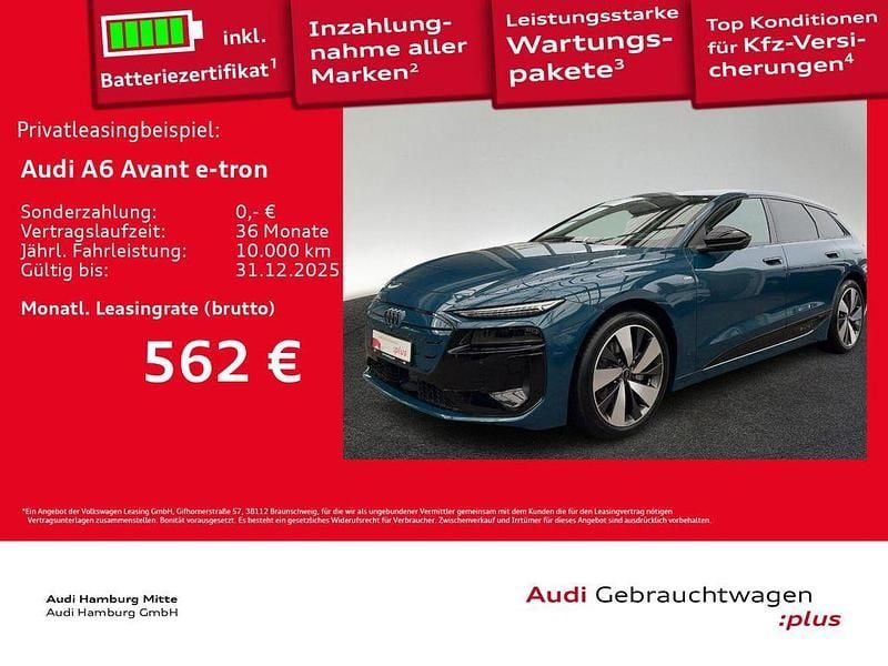 Blau Gebraucht 2025 Audi A6 e-tron S-Line Kombi | 59.950 € (Superpreis) - Bild 1/3