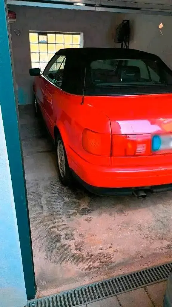 Gebraucht Audi Cabriolet 133 PS (97 kW) 1991 Rot Cabrio