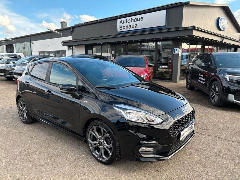 Schwarz Gebraucht 2018 Ford Fiesta ST-Line Kleinwagen | 11.800 € (Etwas zu teuer) - Bild 1/4
