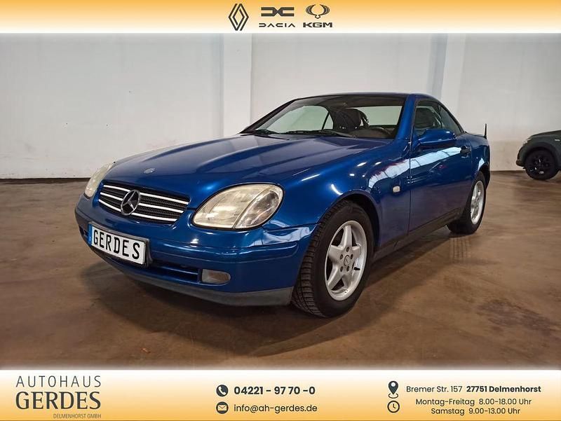 Blau Gebraucht 1997 Mercedes SLK230 Cabrio | 4.990 € (Fairer Preis) - Bild 1/4